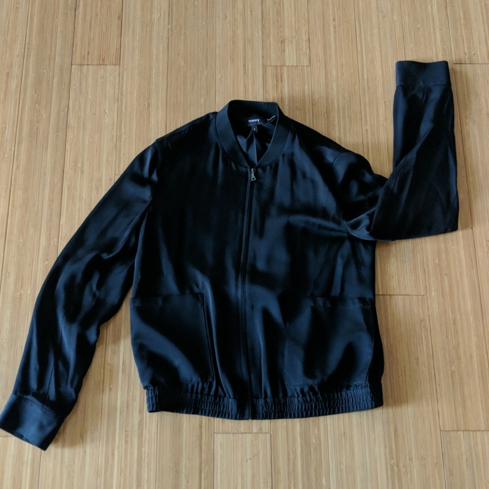 Theory Silk Bomber